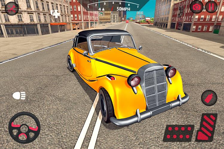 Classic Car Driving: Car Games Zrzut ekranu 2