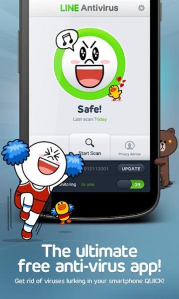 LINE Antivirus Captura de pantalla 0