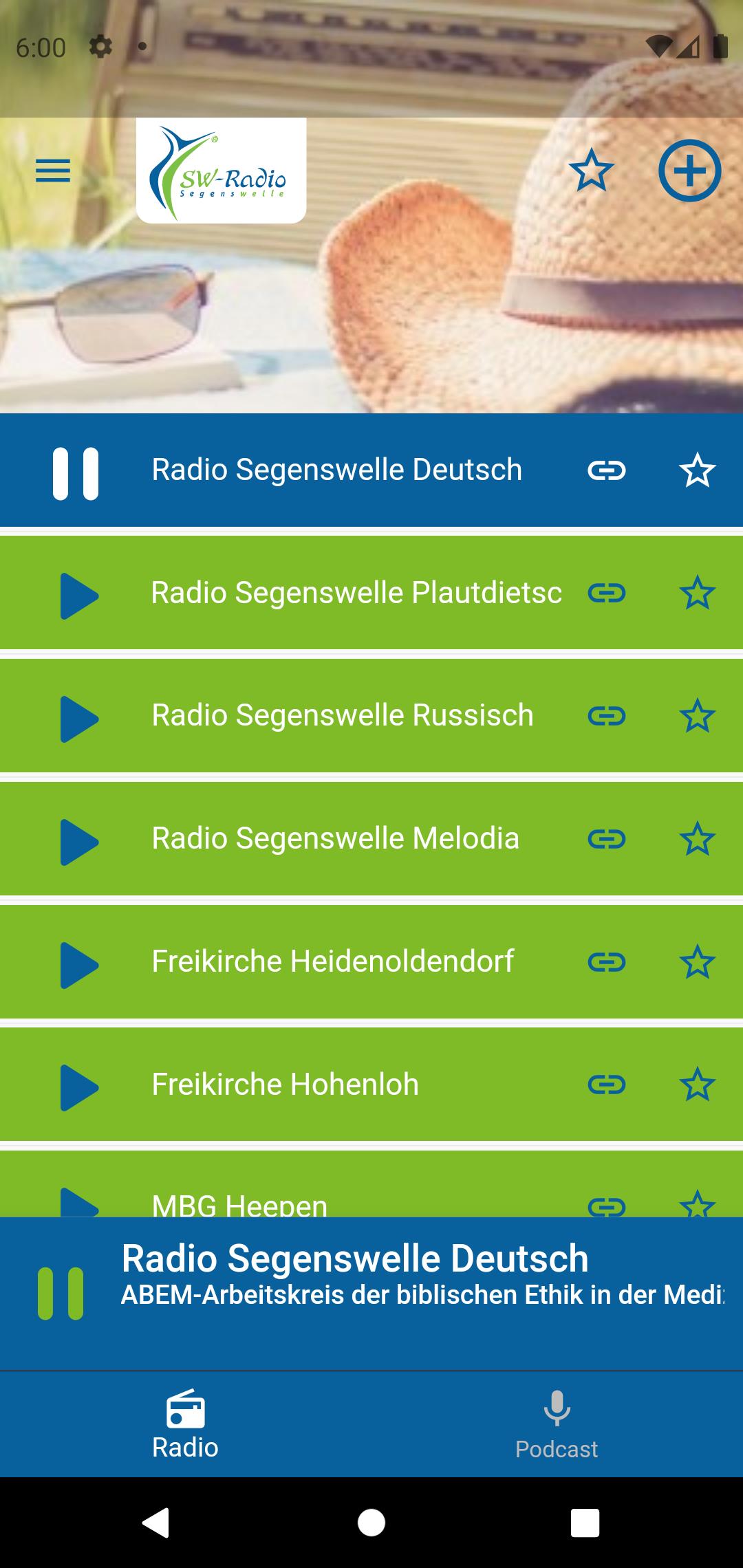 Radio Segenswelle Screenshot 0