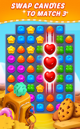 Sweet Candy Puzzle: Match Game Captura de tela 0