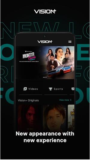 Vision+: Live, Sports & Series スクリーンショット 1