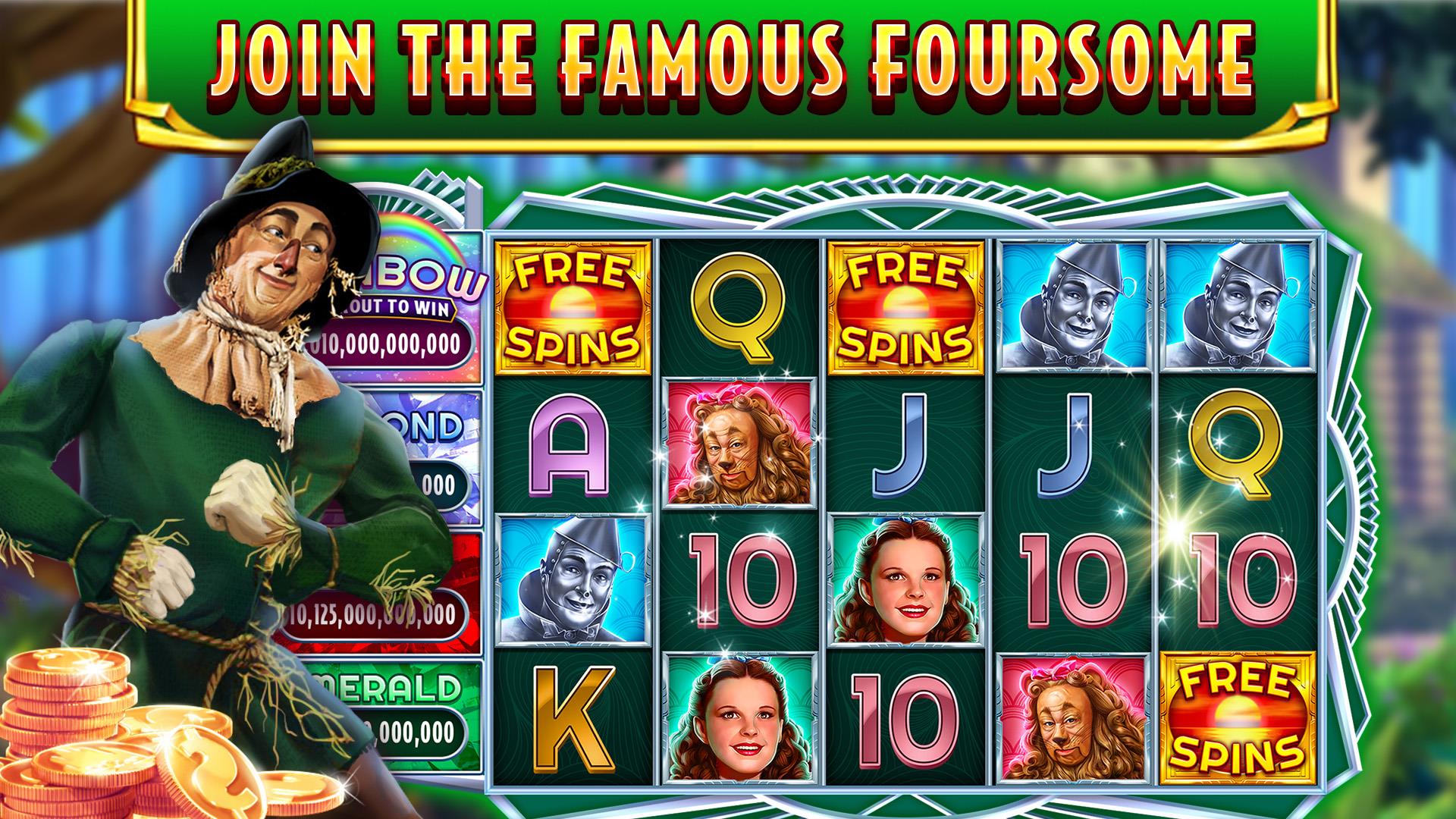 Wizard of Oz Slots Games應用截圖第1張