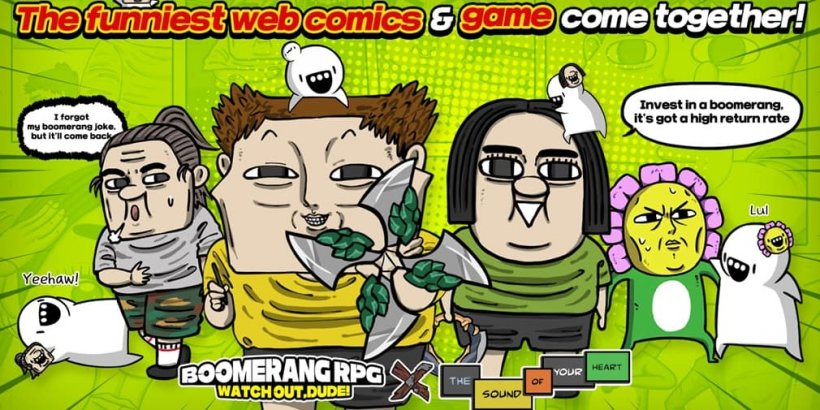 „Boomerang RPG współpracuje z„ The Sound of Your Heart ”Webtoon”