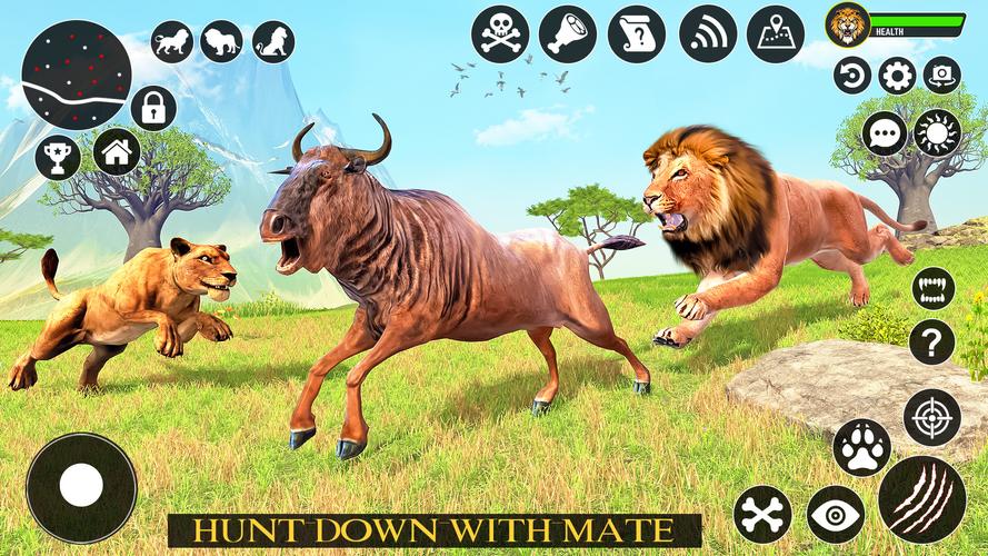 Ultimate Lion Simulator Game Schermafbeelding 0