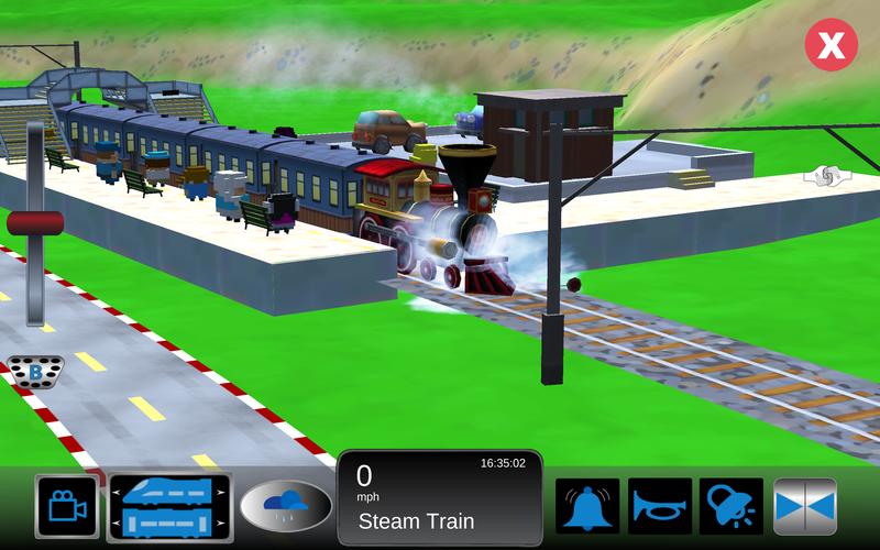 Kids Train Sim Captura de pantalla 1