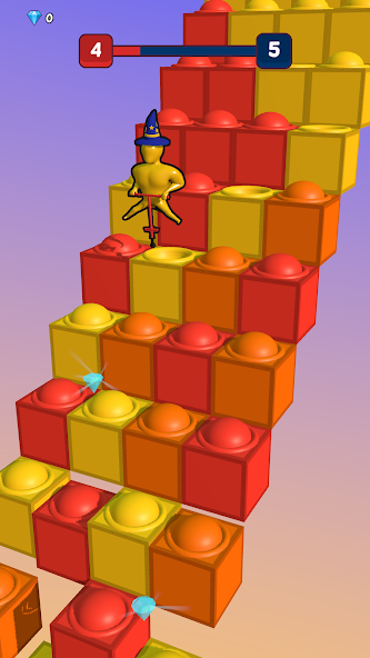 Pop It Run! 3D Mod Ekran Görüntüsü 0