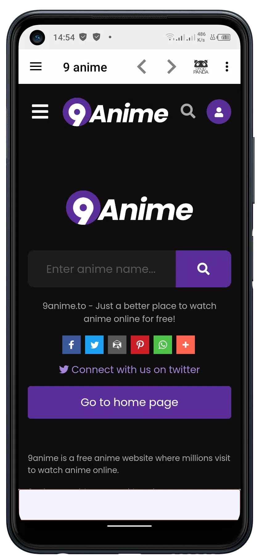 9animes Ekran Görüntüsü 1