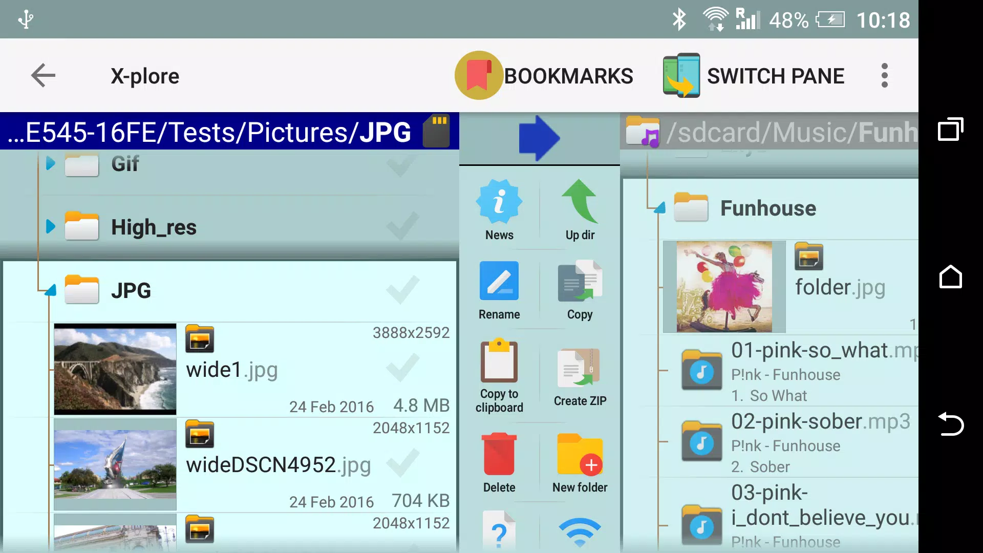 X-plore File Manager Screenshot 0