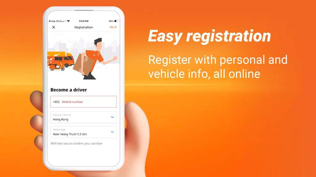 Lalamove Driver - Drive & Earn Tangkapan skrin 1