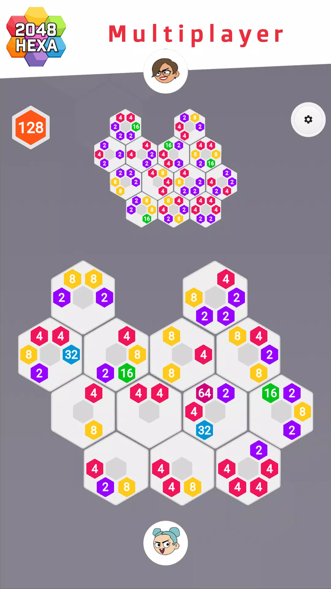 2048 Hexa Zrzut ekranu 2