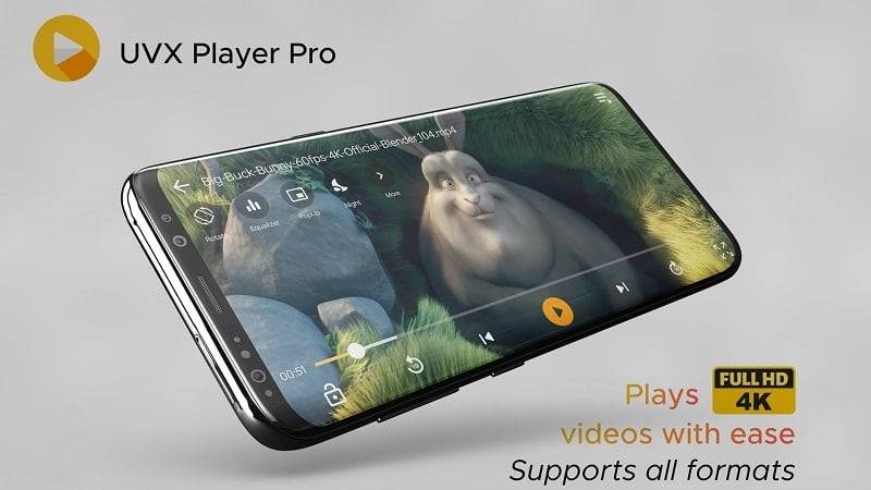 UVX Player Pro ဖန်သားပြင်ဓာတ်ပုံ 0