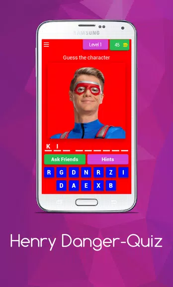 Henry Danger-Quiz स्क्रीनशॉट 0