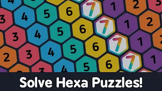 Make7 Hexa Puzzle ภาพหน้าจอ 1