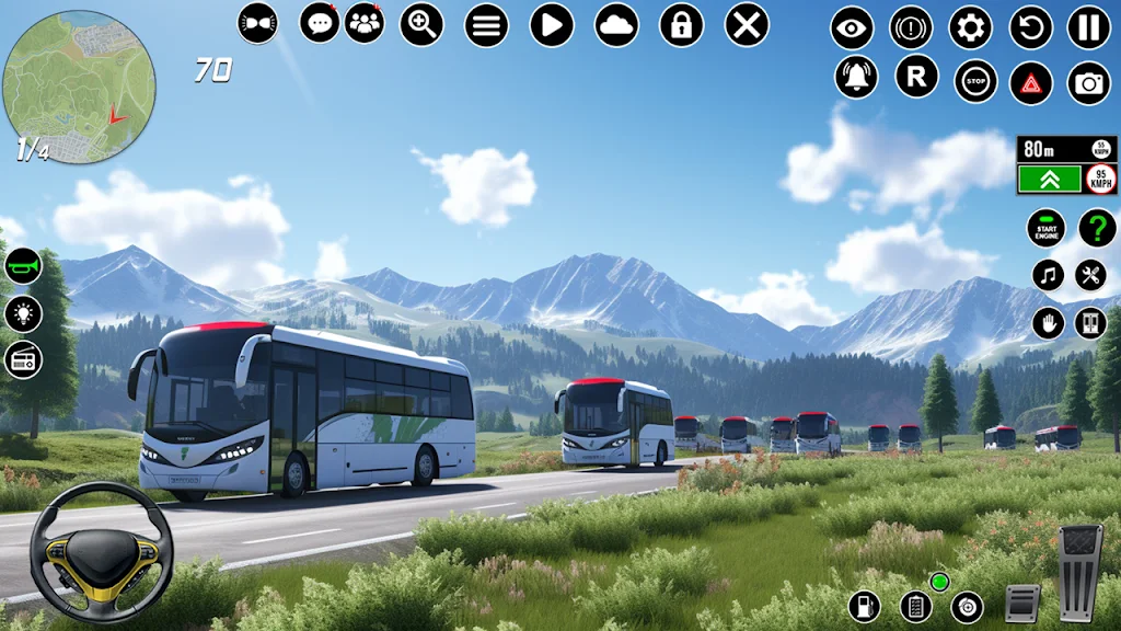 Indian Bus Driver: Bus Game স্ক্রিনশট 1