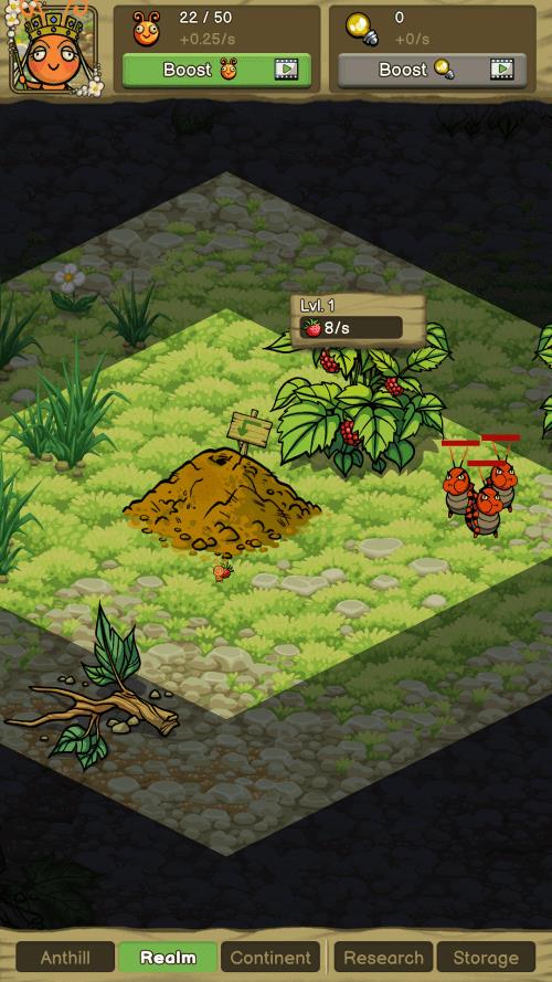 Idle Ant Colony Ảnh chụp màn hình 0