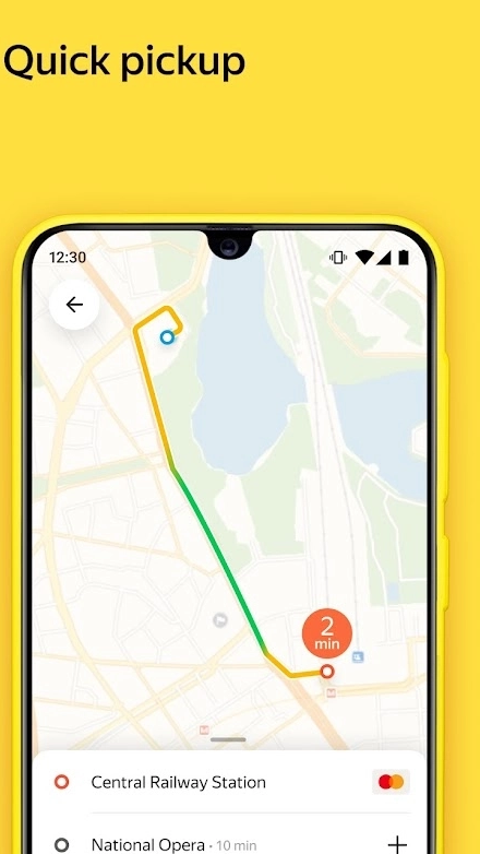 Yandex Go: taxi and delivery Capture d'écran 0