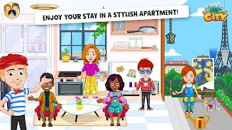 My City: Paris – Dress up game Schermafbeelding 0