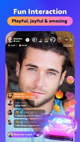 HeeSay - Blued LIVE & Dating Screenshot 1