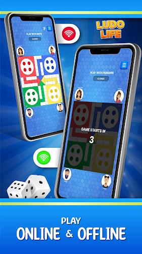 Ludo Life: Multiplayer Raja Schermafbeelding 1