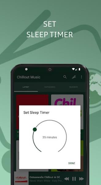 Chillout Music Radio Tangkapan skrin 1