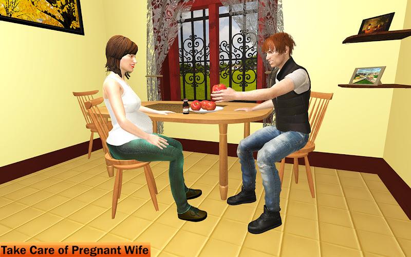 Pregnant Mother Sim Games Life Ảnh chụp màn hình 2