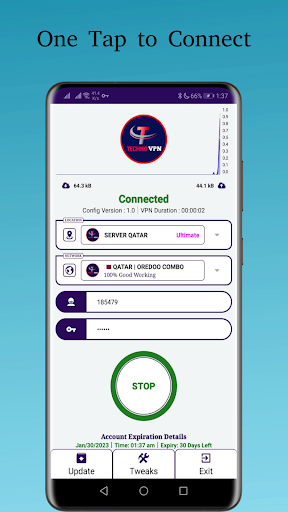 Techno Vpn Pro Captura de pantalla 0