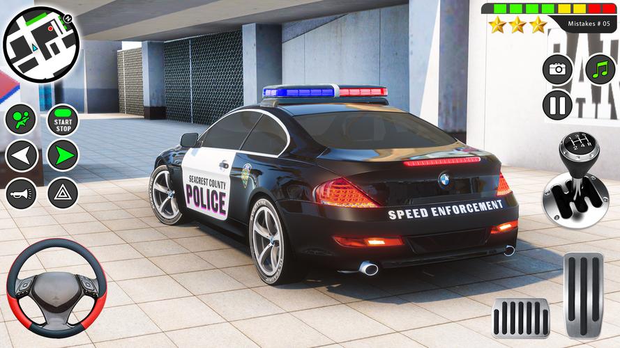 Super Police Car Parking 3D Capture d'écran 3