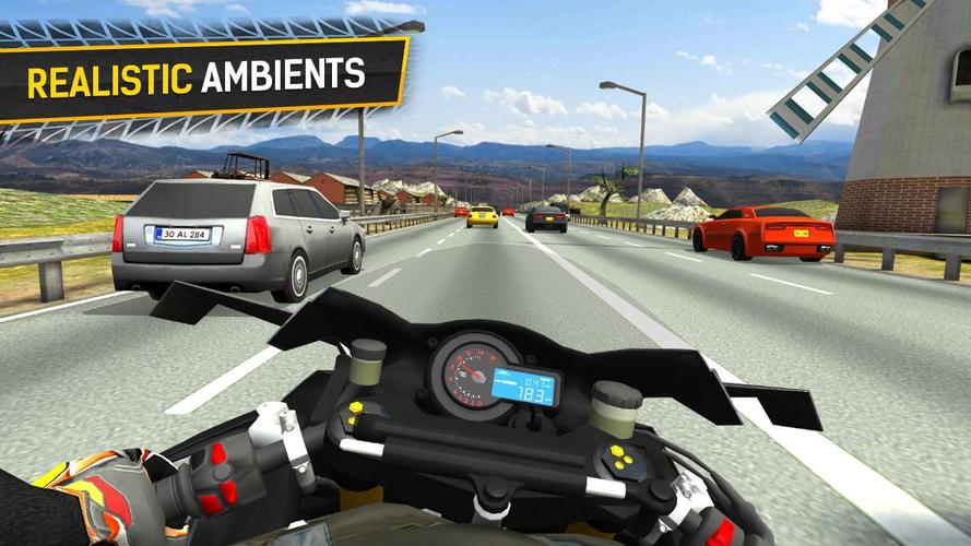 Moto Racing 3D ဖန်သားပြင်ဓာတ်ပုံ 1