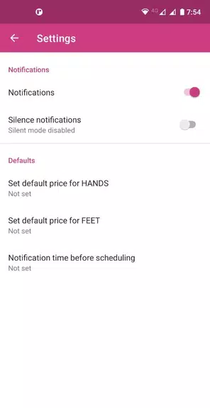 Schermata Nail Tech Appointment App 3