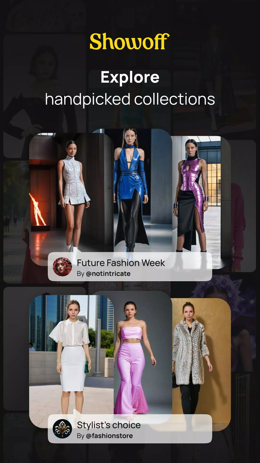 Showoff: create an ideal look Schermafbeelding 1