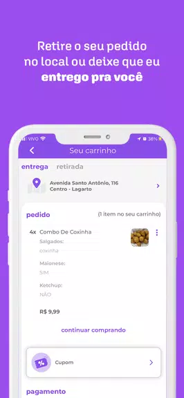 quero delivery: mercado e + Captura de pantalla 3