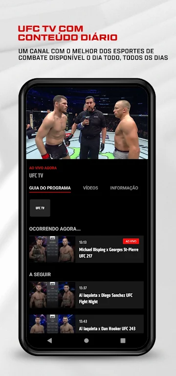 UFC Fight Pass - MMA ao vivo ภาพหน้าจอ 2