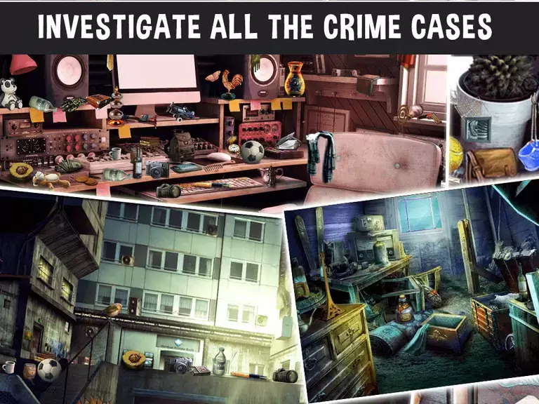 Crime Case :Hidden Object Game 스크린샷 0