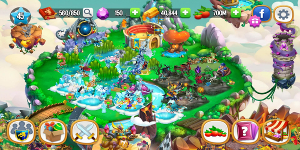 Dragon City: Mobile Adventure ဖန်သားပြင်ဓာတ်ပုံ 2