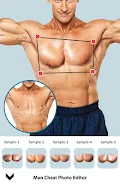 Man Fit Body Photo Editor: Abs Capture d'écran 2