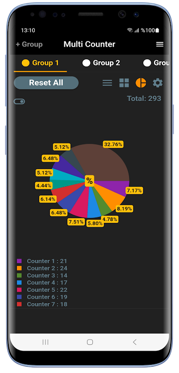 Multi Counter Schermafbeelding 3