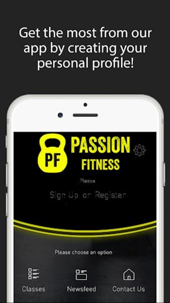 Passion Fitness 스크린샷 0