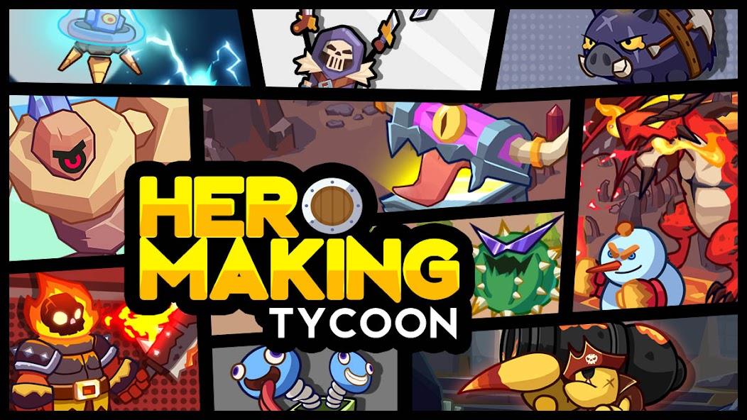 Schermata Hero Making Tycoon Mod 0