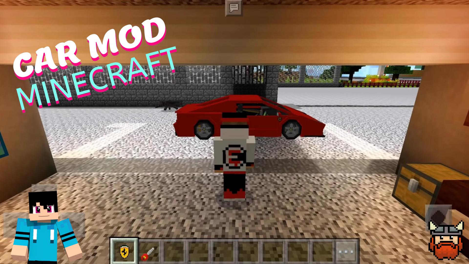 Cars Mod for Minecraft PE 스크린샷 0