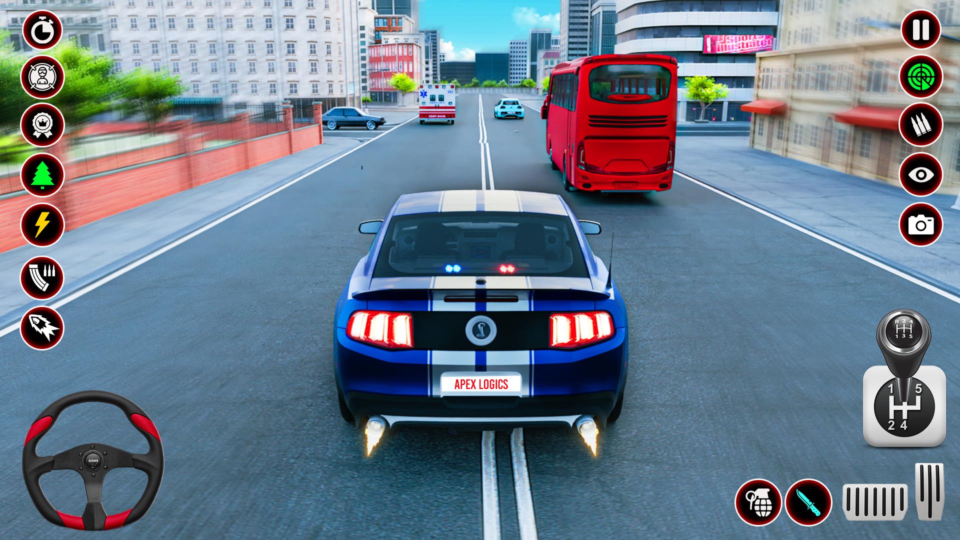 Dubai Police Car Games 3d Screenshot 0