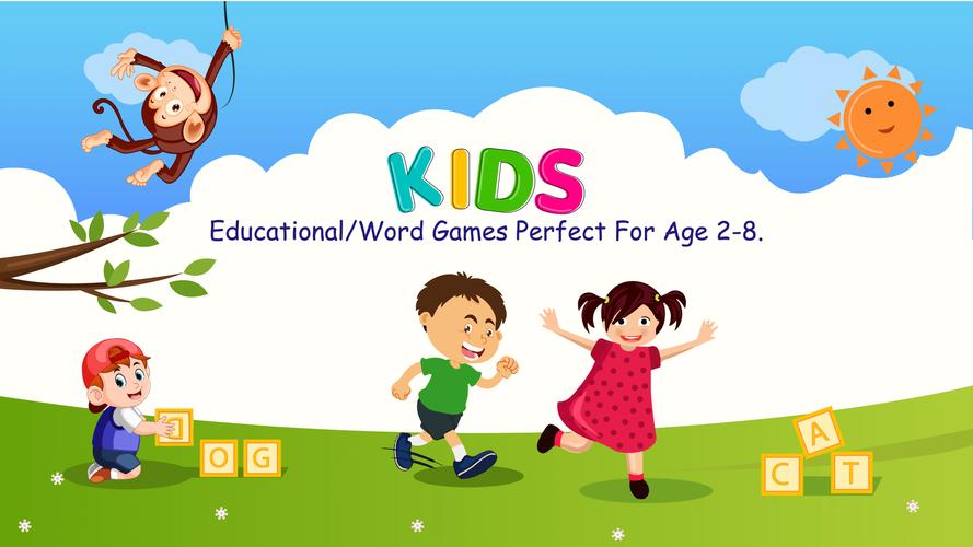 Enfants Apprendre Jeux de mots Capture d'écran 0