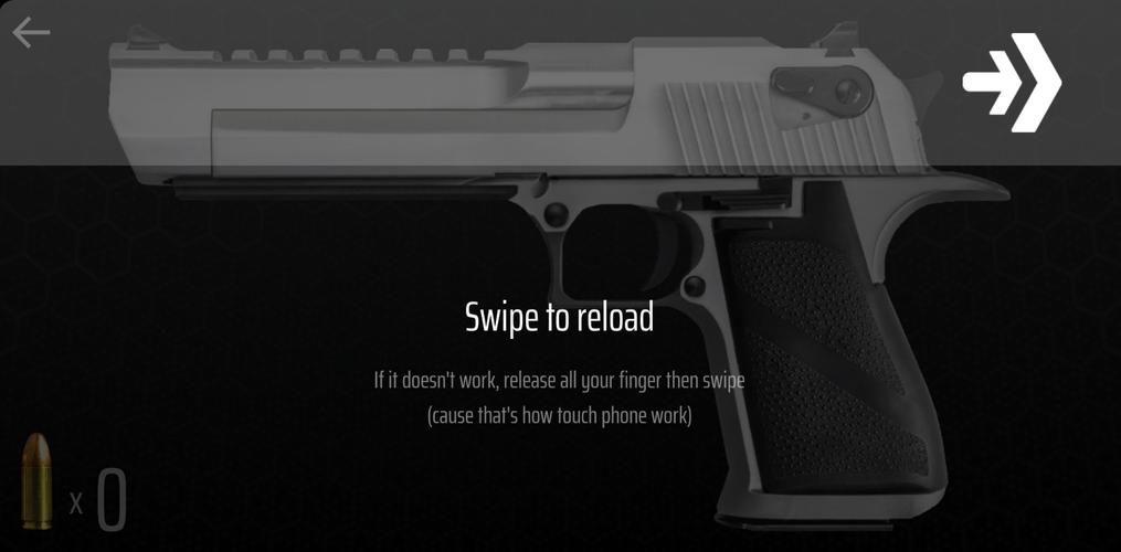 Gun Simulator Captura de tela 1