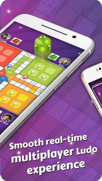 Ludo game - free board game play with friends Скриншот 1