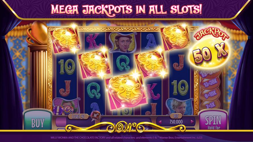 Willy Wonka Vegas Casino Slots Capture d'écran 3