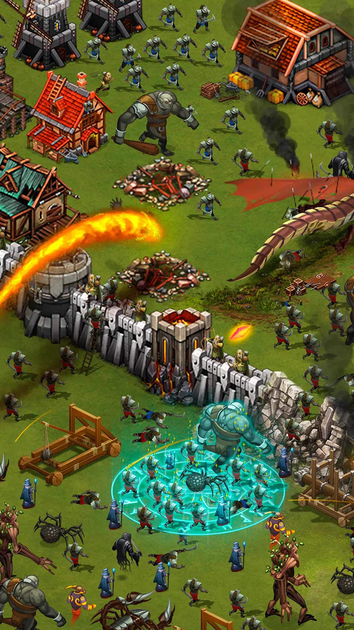 Throne Rush Tangkapan skrin 1