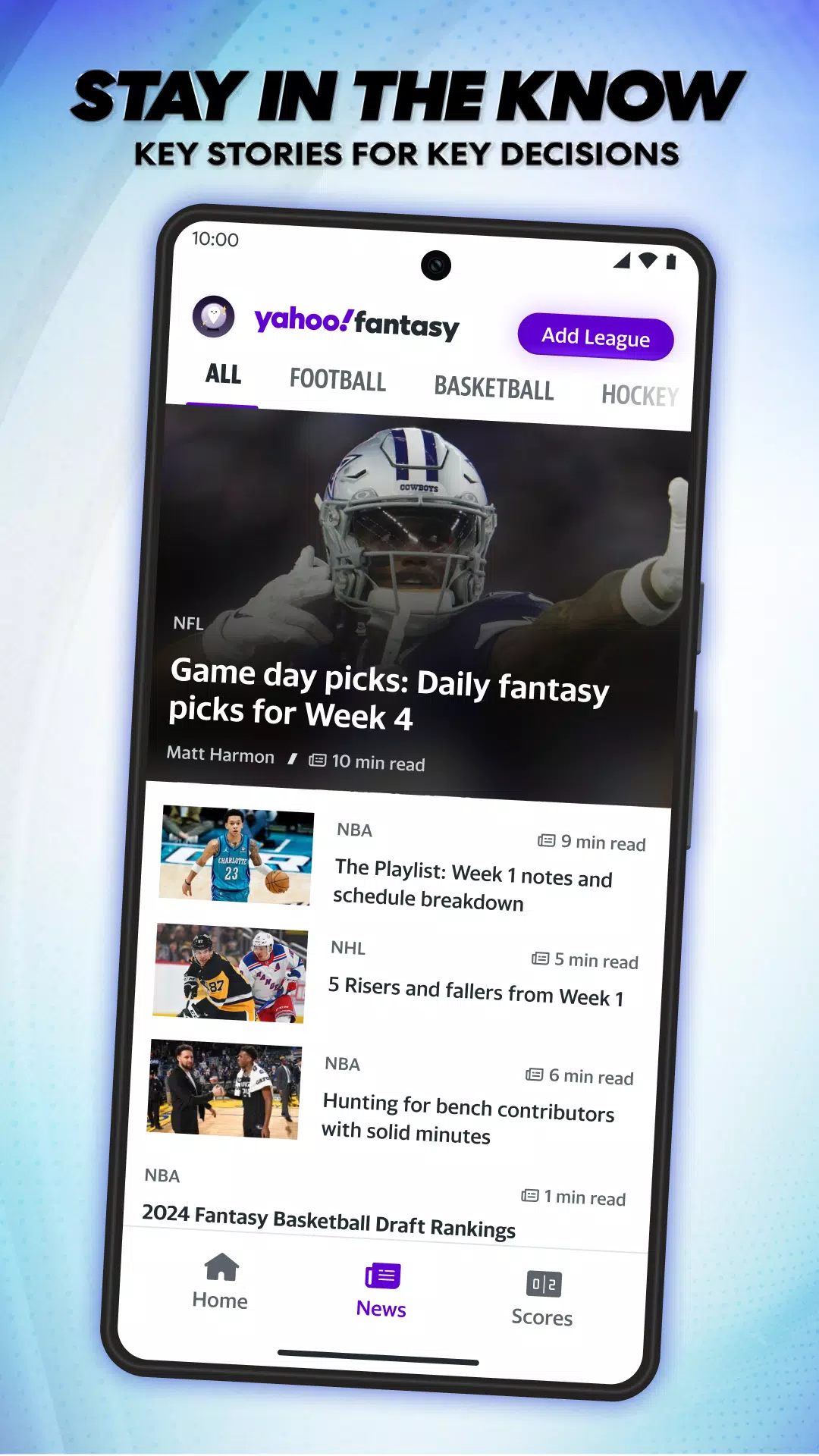 Yahoo Fantasy: Football & more Captura de pantalla 3