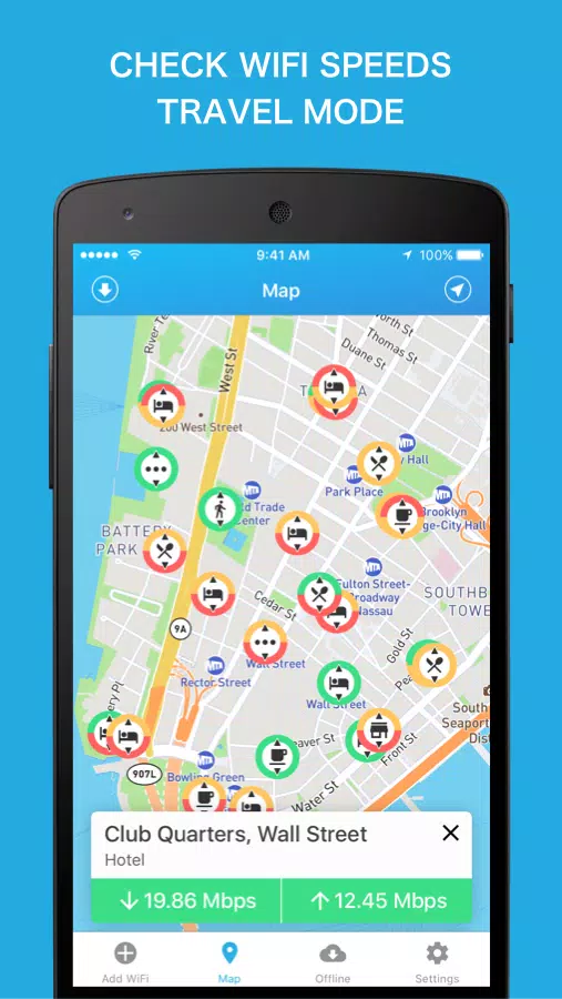 WiFi Finder - WiFi Map Скриншот 1
