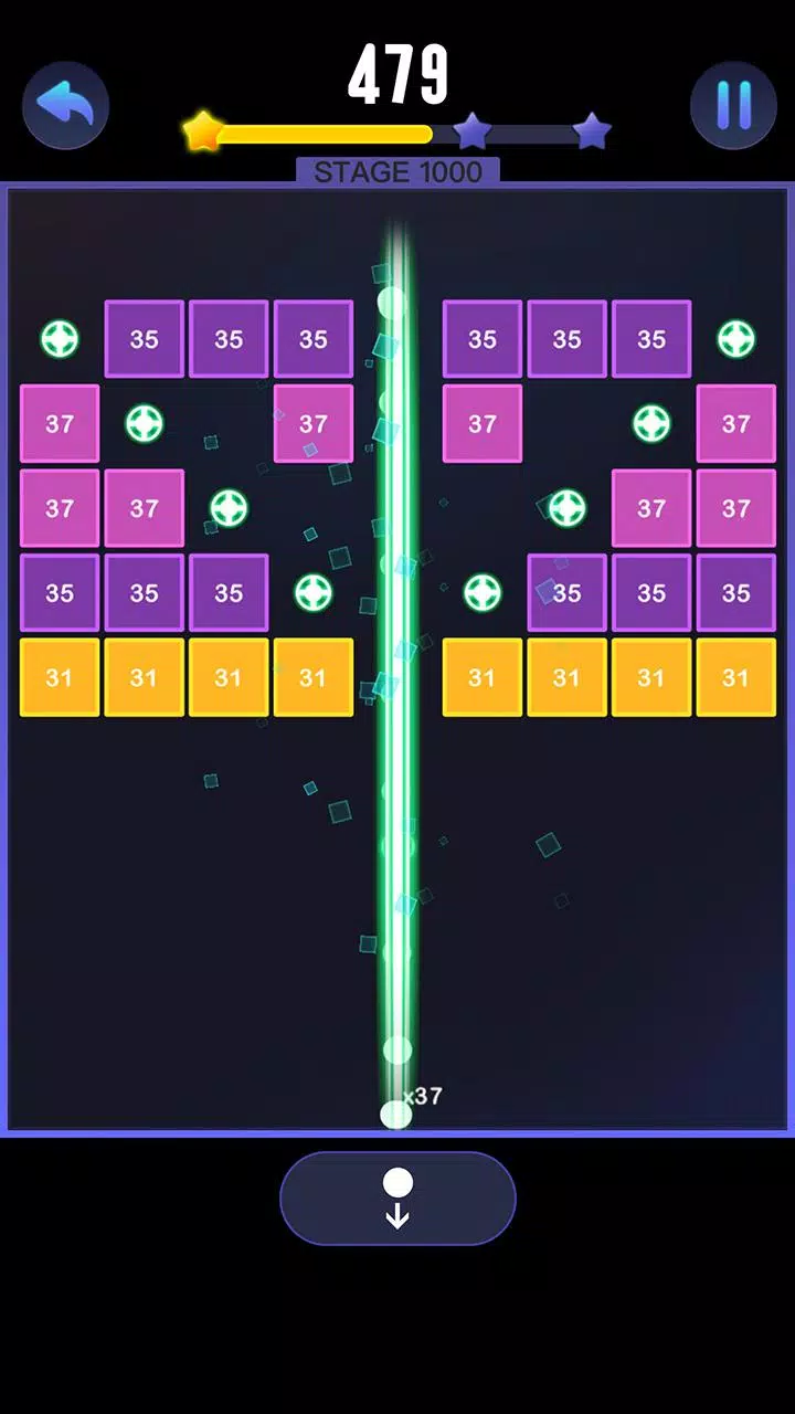 Bricks ball-phyisics breaker स्क्रीनशॉट 1