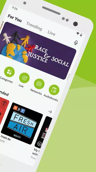 Lecteur de podcast -Podbean Capture d'écran 1