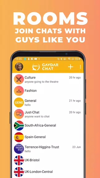 Gaydar Chat স্ক্রিনশট 0